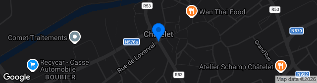 Map showing Complexe des Sablières
