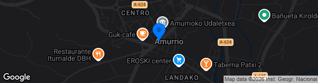 Map showing Estadio Basarte
