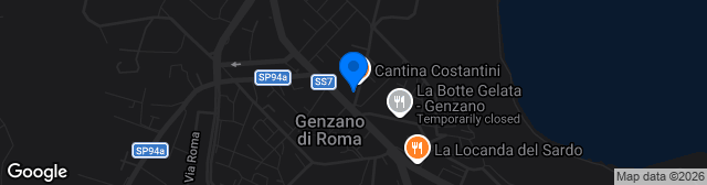 Map showing Stadio Comunale