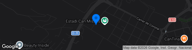 Map showing Estadio Can Misses – Power Electronic