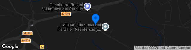 Map showing Campo Municipal Juan Manuel Angelina