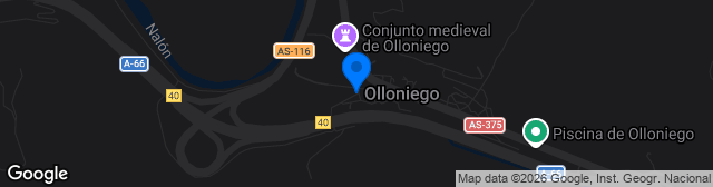 Map showing Estadio Municipal de Fumea