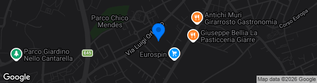 Map showing Stadio Regionale Giarre
