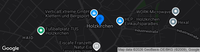 Map showing Sportplatz Holzkirchen