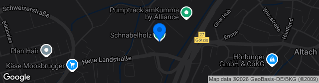 Map showing CASHPOINT Arena