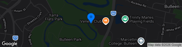 Map showing David Barro Stadium (Veneto Club)