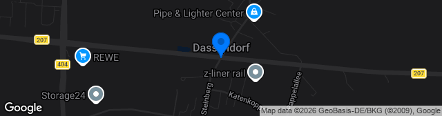 Map showing Sportplatz Dassendorf
