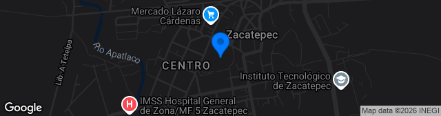 Map showing Estadio Agustín Coruco Díaz