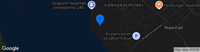 Map showing Naantali Kuparivuori