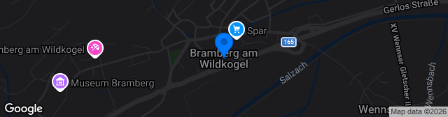 Map showing Smaragdarena Bramberg