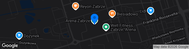 Map showing Stadion im. Ernesta Pohla