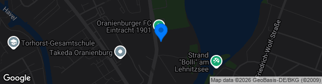 Map showing Orafol-Arena