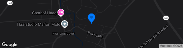 Map showing Sportplatz Haitzendorf SV