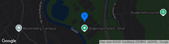 Map showing Ernst-Abbe-Sportfeld Platz 6