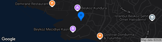 Map showing Beykoz Stadı
