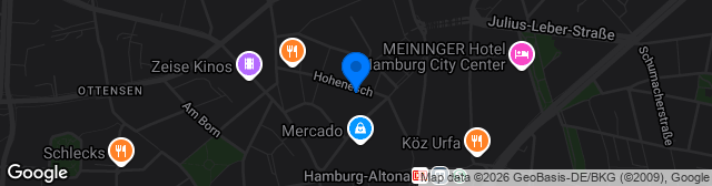 Map showing Professor-Reinmüller-Platz