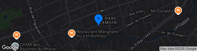 Map showing Stade Antoine de Saint-Exupéry