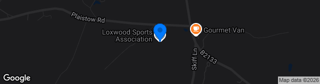 Map showing Loxwood Sports Association