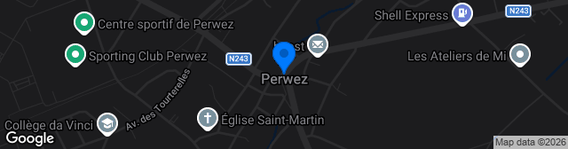 Map showing Complex Sp. Perwez