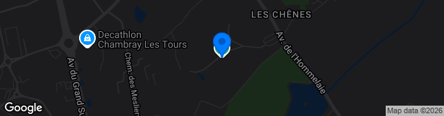 Map showing Stade du Breuil 2