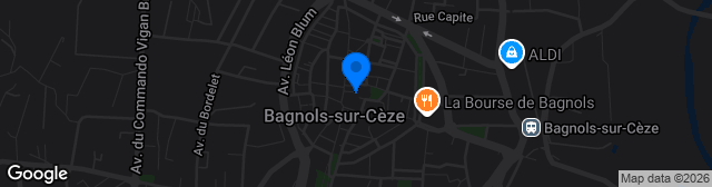 Map showing Stade Léo Lagrange