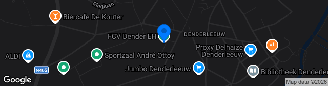 Map showing DENDER Football Complex