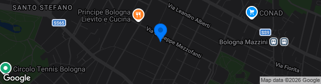 Map showing Centro Sportivo Biavato