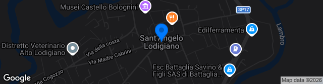 Map showing Stadio Carlo Chiesa