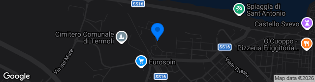 Map showing Stadio Gino Cannarsa