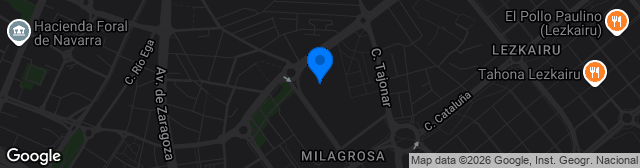 Map showing Estadio Oberena