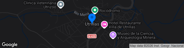 Map showing Estadio La Vega
