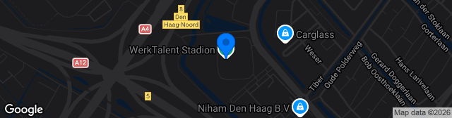 Map showing WerkTalent Stadion