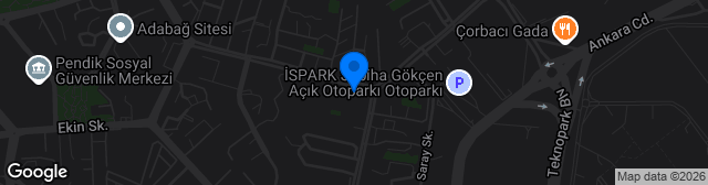 Map showing Siltaş Yapı Pendik Stadyumu