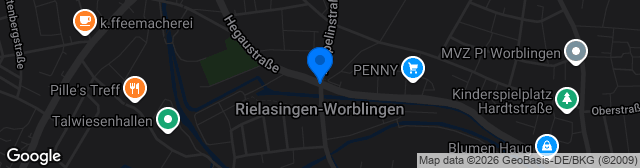 Map showing Sportanlage in den Talwiesen Platz 2