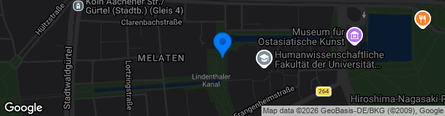 Map showing Kunstrasenplatz Brucknerstraße