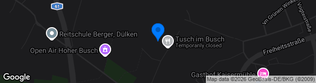 Map showing Stadion Hoher Busch