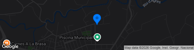 Map showing Estadio La Llometa