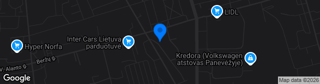 Map showing Žemynos progimnazijos stadionas