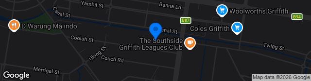 Map showing Solar Mad Stadium