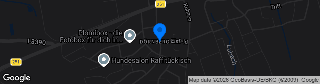 Map showing Kunstrasenplatz Habichtswald-Dörnberg