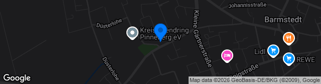 Map showing Sportplatz Düsterlohe 1