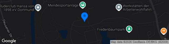 Map showing Kunstrasenplatz Mendeplatz 2