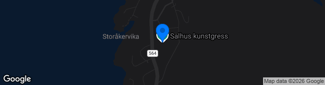 Map showing Liland kunstgress