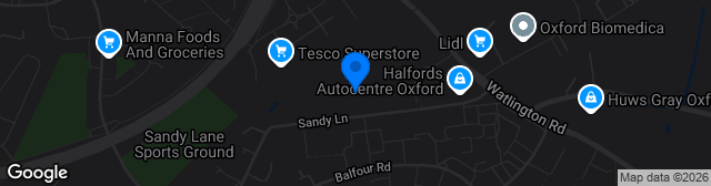 Map showing RAW Charging Stadium