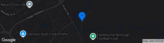 Map showing Priory Lane