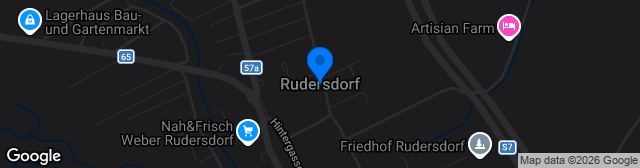 Map showing Sportplatz Rudersdorf