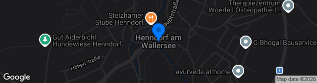 Map showing Sportplatz Henndorf am Wallersee