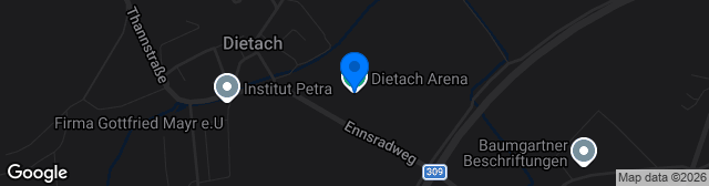 Map showing DietachArena