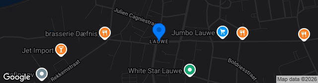 Map showing Stadion Jan Verhoeve