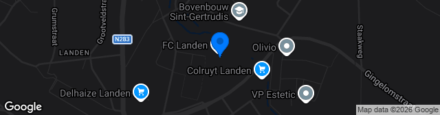 Map showing Sportstadion FC Landen